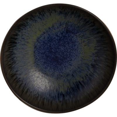 Deep Plate Stoneware, 22 cm, Collection Blue Tama, Palmer, 1 piece