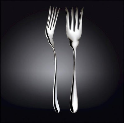 18/10 STAINLESS STEEL FISH SERVING FORK 10.5" | 26.5 CM WHITE BOX PACKING WL-999114/ A