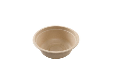 Cream sugar cane bowl 400ml (12*50)