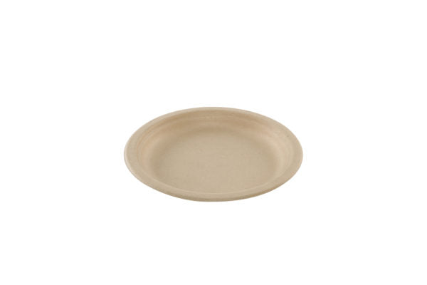 Sugar cane cream plate 17cm (16*50)