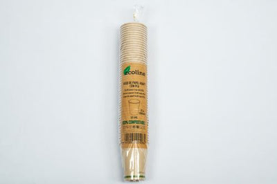 Kraft Paper Cup with PLA 12oz (360ml)(20*50)