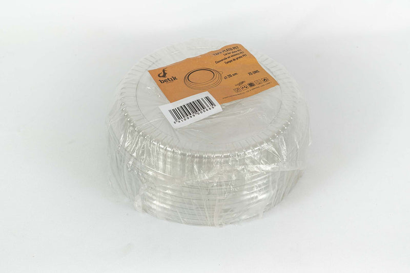 PET lid plate 26 cm (8*25)