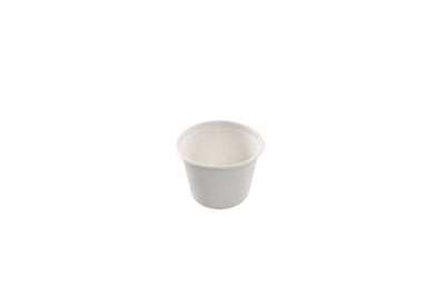 4oz (120ml) white sugar cane sugar bowl 60X50