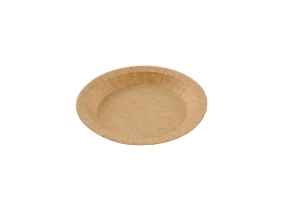 18cm (6*50) kraft round cardboard plate (6*50)