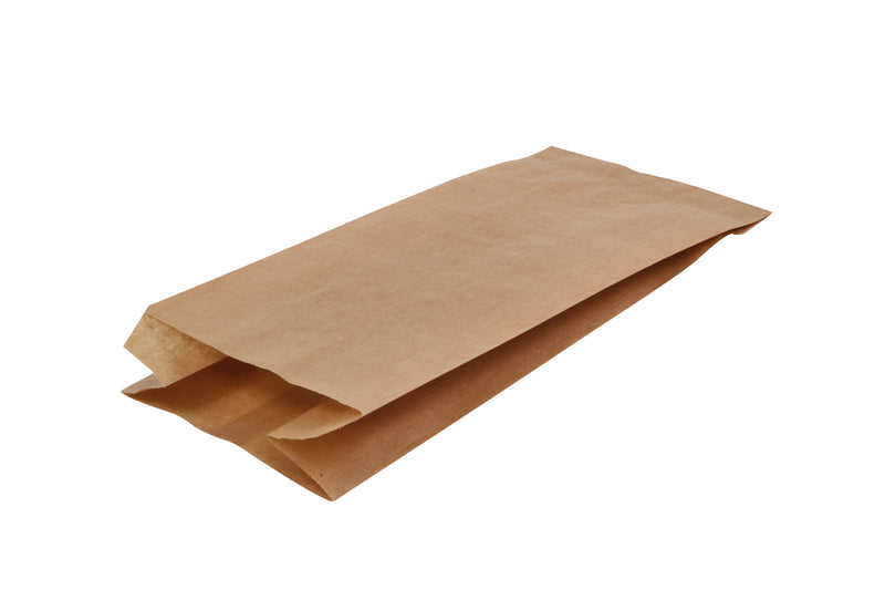 Kraft paper bag without handle 15×28+9 (5*200)