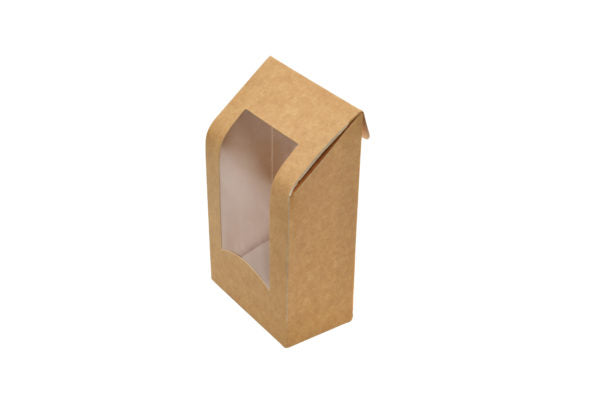 PLA window kraft wrap package 150*95*53mm(12*50)