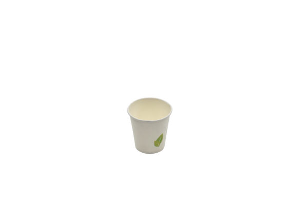 3oz(90ml)(20*50) Leaf Stamped Paper Cup