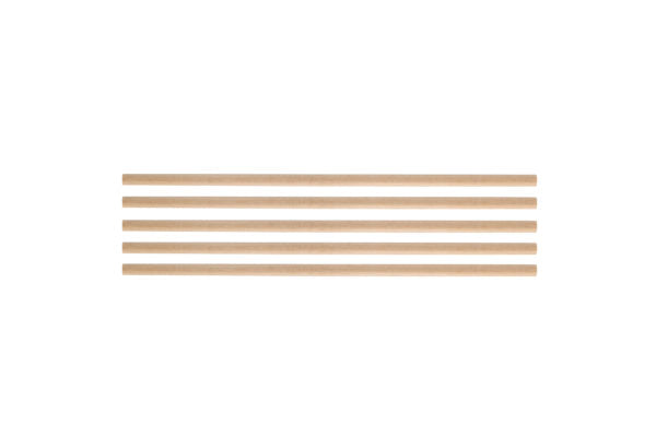 Wooden round stick 200*6mm (25*200)