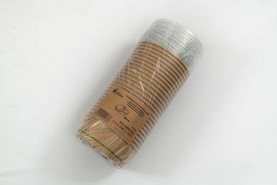 Kraft carton box with PLA 1300ml (10*25)cover