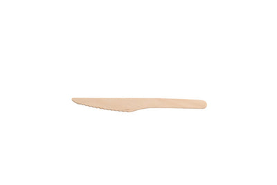 Wooden knife 165×1,8mm wrapped (5*100)