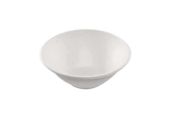 White sugar cane salad bowl NAT 1200ml(12*50)