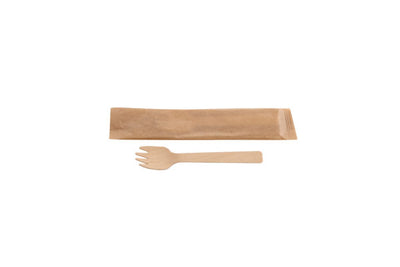 Wooden fork sheathed 105mm (10*100)