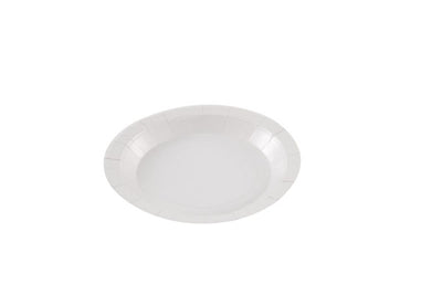 Round white cardboard plate 18cm(16*20)