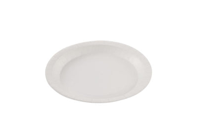 Round white cardboard plate 22cm (16*20)