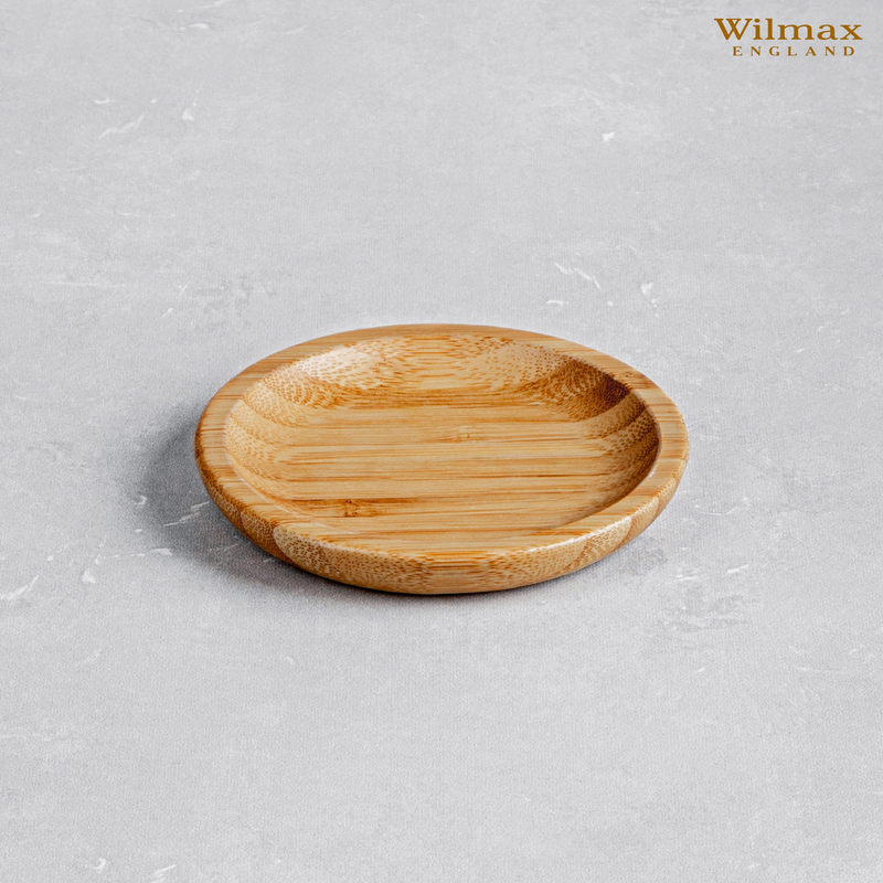 Natural Bamboo Plate 4" | 10 Cm WL-771028/A - NYStep