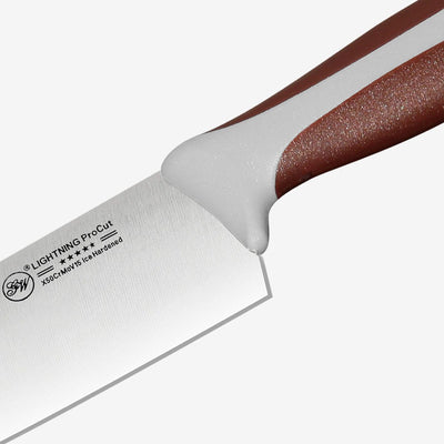 Gunter Wilhelm Lightning Chef Knife, 10 Inch | Brown and Grey ABS Handle SKU: 10-105-0110