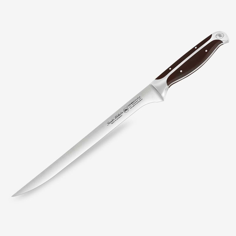 Gunter Wilhelm Premier Flex Boning/Fillet Knife, 10 Inch | Dark Brown ABS Handle SKU: 30-309-0310