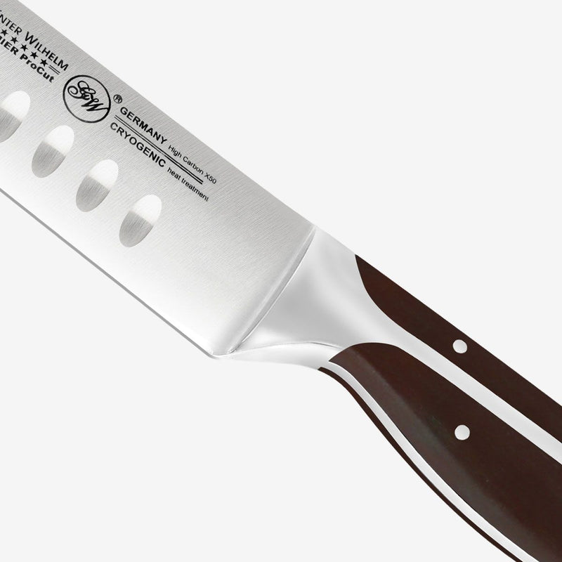 Gunter Wilhelm Premier Slicer/Brisket Knife, 12 Inch | Dark Brown ABS Handle SKU: 30-320-0612