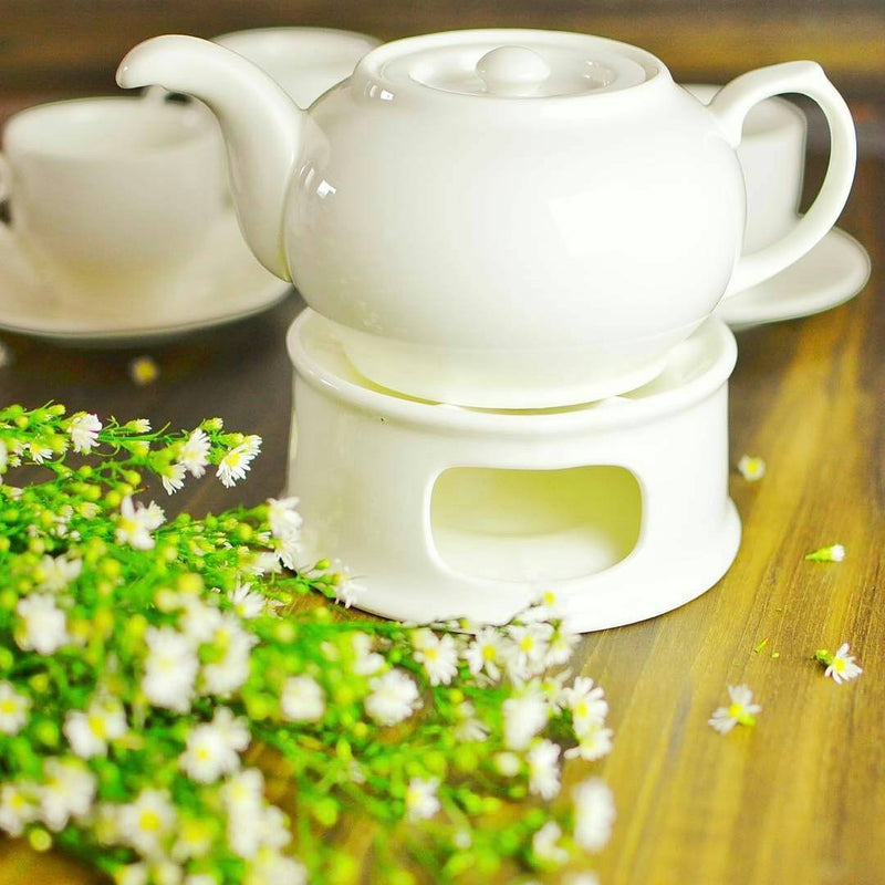 White Teapot 27 Oz | 800 Ml