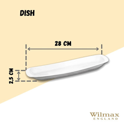 White Celery Tray / Dish 11" inch | 28 Cm