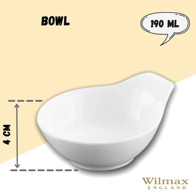 White Snack / Sauce Bowl 5" inch | 12.5 Cm 6 Fl Oz | 190 Ml