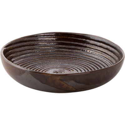 Plate_coupe_deep_Palmer_Metallic_15_cm_Brown_Stoneware_piece_s__1_stuk_s_