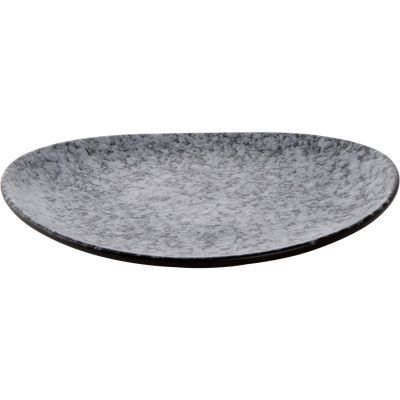 Plate_Palmer_Rocks_25.5_x_23_x_Grey_Black_Porcelain_1_piece_s_