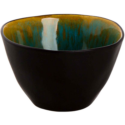 Bowl_Palmer_Lotus_8_cm_12_cl_Turquoise_Black_Stoneware_1_stuk_s_