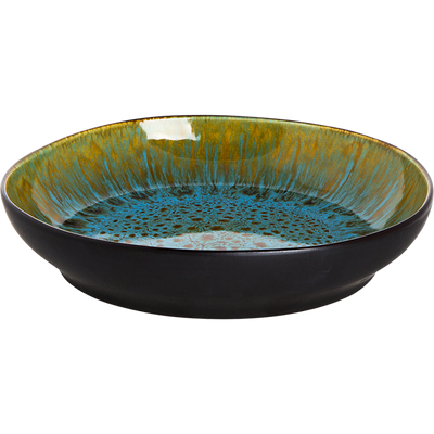 Deep_plate_Palmer_Lotus_21_cm_Turquoise_Black_Stoneware_1_piece_s_