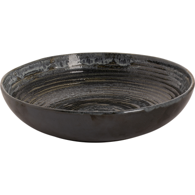 Plate_coupe_deep_Palmer_Metallic_22_cm_Silver_Stoneware_piece_s__1_stuk_s_