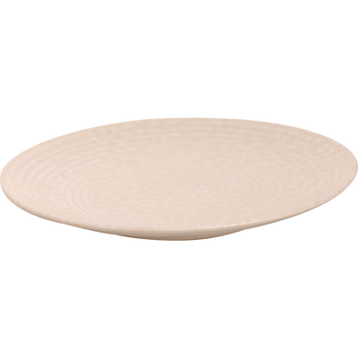 Plate_coupe_Palmer_Ripple_21_cm_White_Stoneware_Stück_e__1_stuk_s_