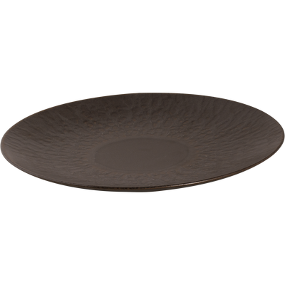 Plate_coupe_Palmer_Ruston_27_cm_Brown_Stoneware_Stück_e__1_stuk_s_