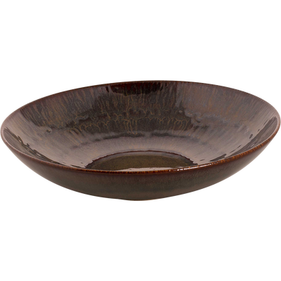 Plate_coupe_deep_Palmer_Victory_22_cm_Brown_Stoneware_piece_s__1_stuk_s_