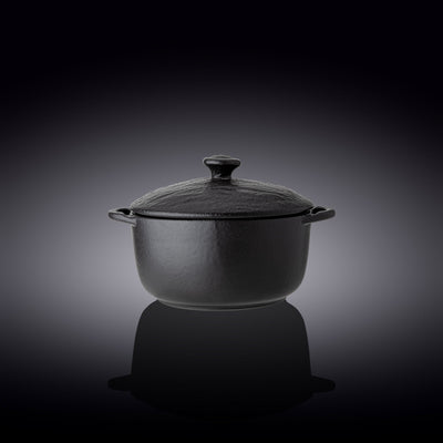 Pot With Lid 7" X 4.25" | 18 X 11 Cm 20 Fl Oz | 600 Ml