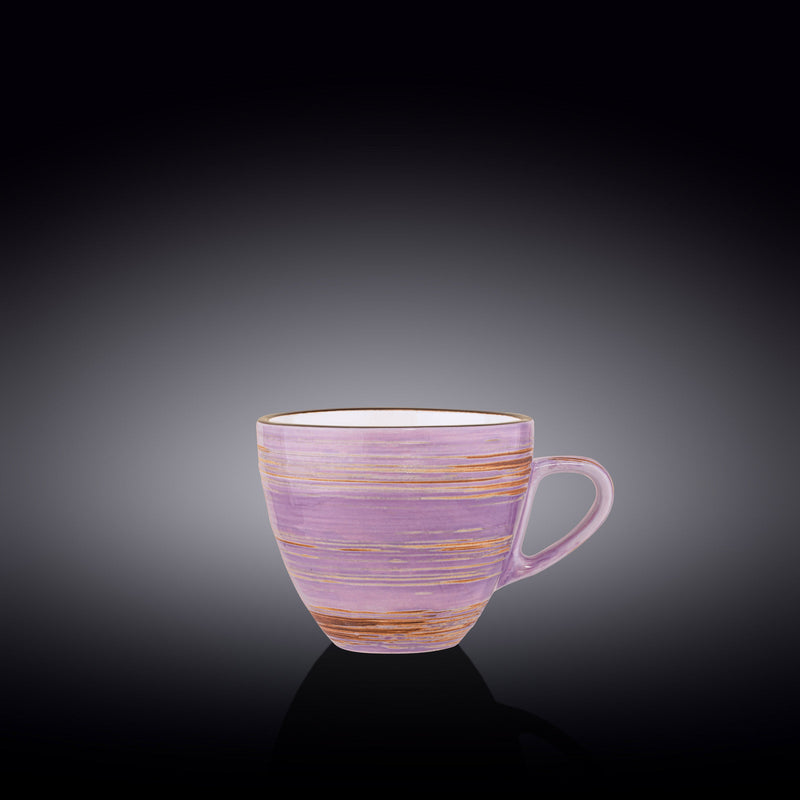 Violet / Lavender Porcelain Coffee / Tea Cup 10 OZ / WL-669736/A