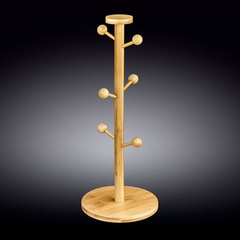 Bamboo Mug Tree 15.25" inch x 6" inch