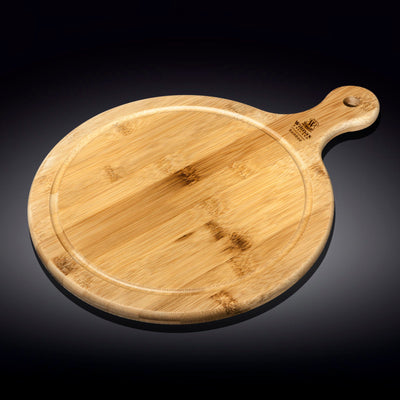 Bamboo Bowl & Plate Stand 10.5" inch X 4.5" inch | 27 X 11.5 Cm