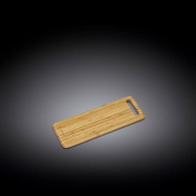 Natural Bamboo Long Serving Board 15.8" X 5.9" | 40 X 15 Cm WL-771139/A