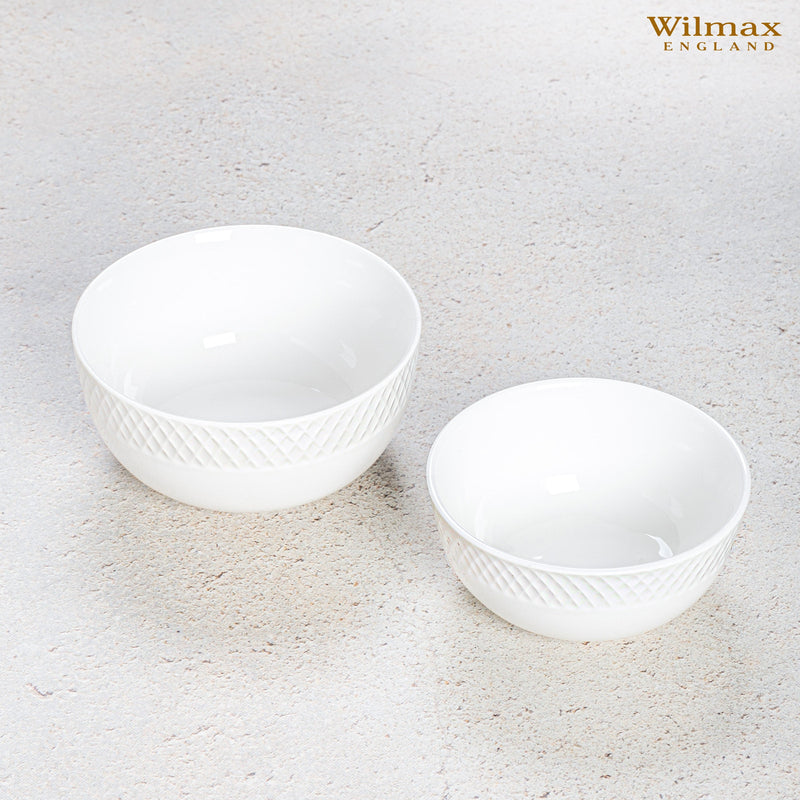 White Bowl 5.5" inch | 14 Cm 20 Fl Oz | 600 Ml