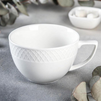 Fine Porcelain Jumbo Mug 17 Oz | 500 Ml Set Of 2 In Gift Box - NYStep