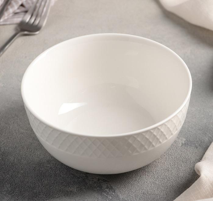 White Bowl 6.5" inch | 16 Cm 31 Fl Oz | 930 Ml