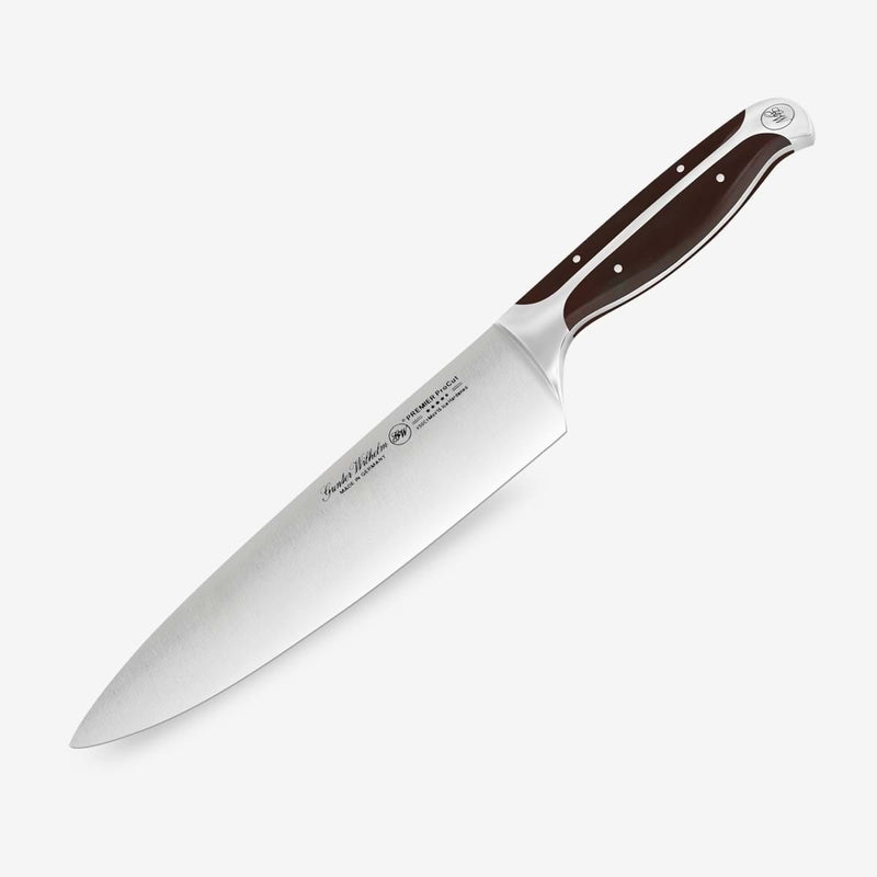 Gunter Wilhelm Premier Chef Knife, 8 Inch | Dark Brown ABS Handle SKU: 30-308-0108