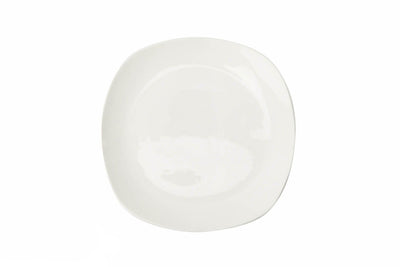 White Dessert Plate 7.75" inch X 7.75" inch | 19.5 X 19.5 Cm