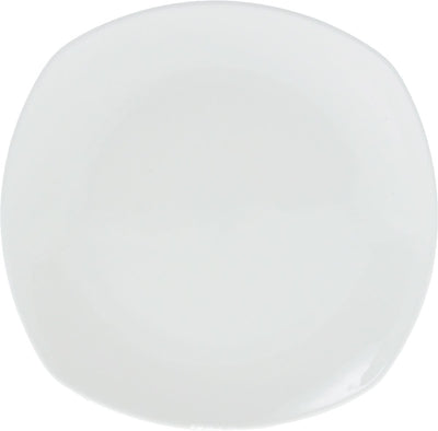 Set Of 6 White Dessert Plate 7.75" inch X 7.75" inch | 19.5 X 19.5 Cm