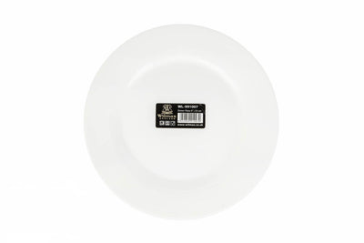 White Dinner Plate 9" inch | 23 Cm