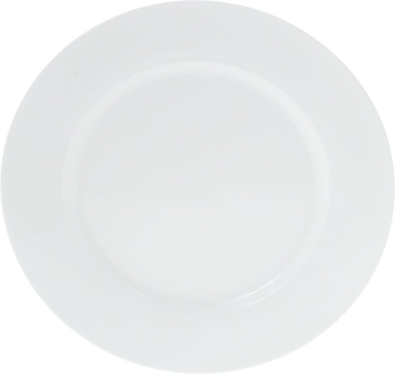 Set Of 6 White Dinner Plate 9" inch | 23 Cm