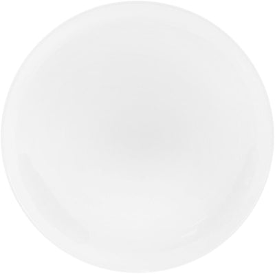 Professional Rolled Rim White Dinner Plate 10" inch | 25.5 Cm