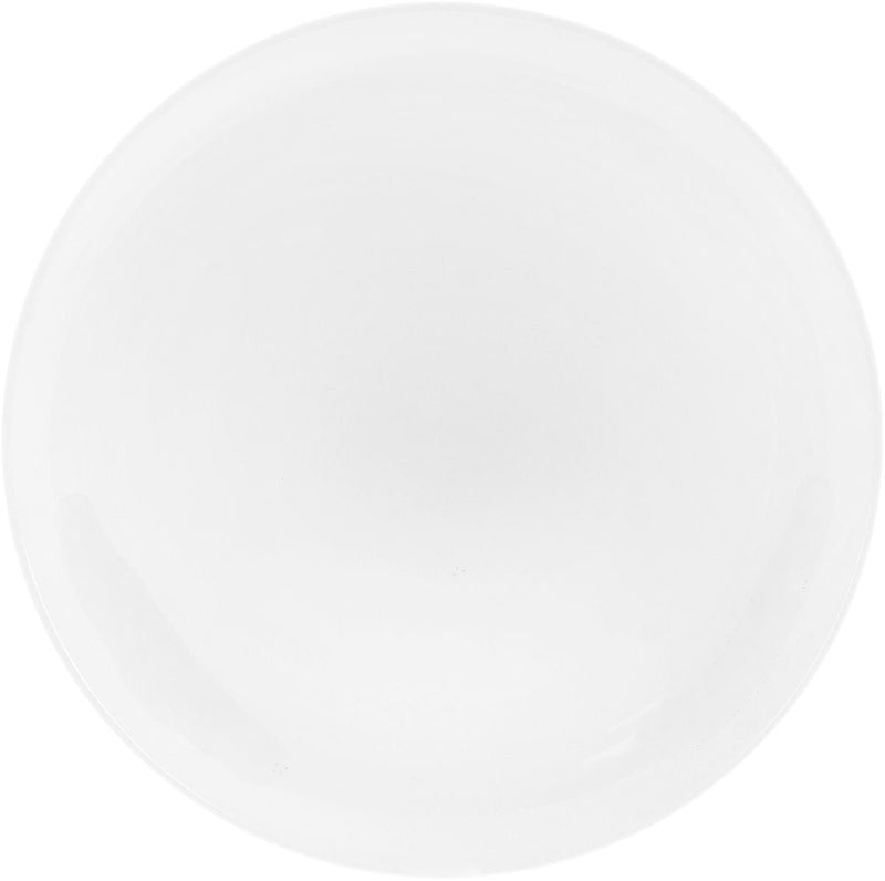 Professional Rolled Rim White Dinner Plate 10" inch | 25.5 Cm