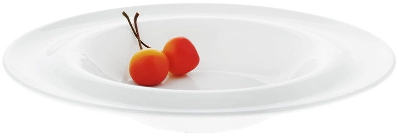 Set Of 3 White Deep Soup Plate 10" inch | 14 Fl Oz | 400 Ml