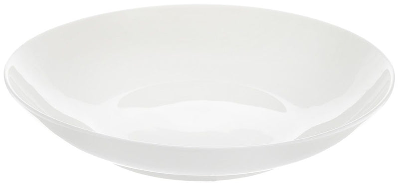 Set Of 3 White Round Deep Plate 10" inch | 25.5 Cm